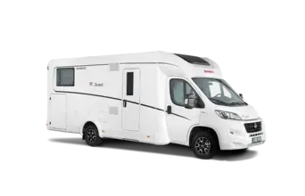 Luxury enkele bedden Dethleffs Just T 7052 EB