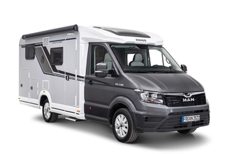 Compact enkele bedden Knaus Van TI 640 MEG