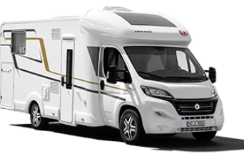 Luxury enkele bedden Eura Mobil PRS 720 EF