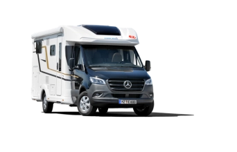 Compact enkele bedden Eura Mobil MB PT 676 EB